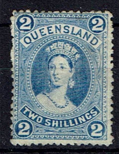 Image of Australian States ~ Queensland SG 157 MM British Commonwealth Stamp